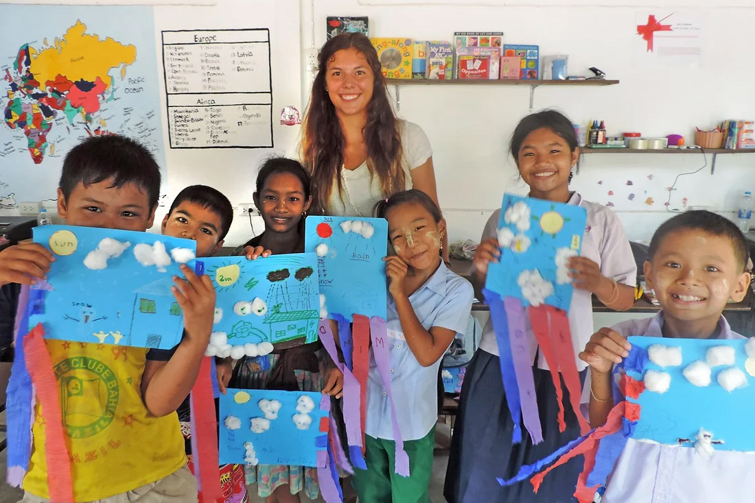 Volunteer at the Andaman Center for Migrant Education