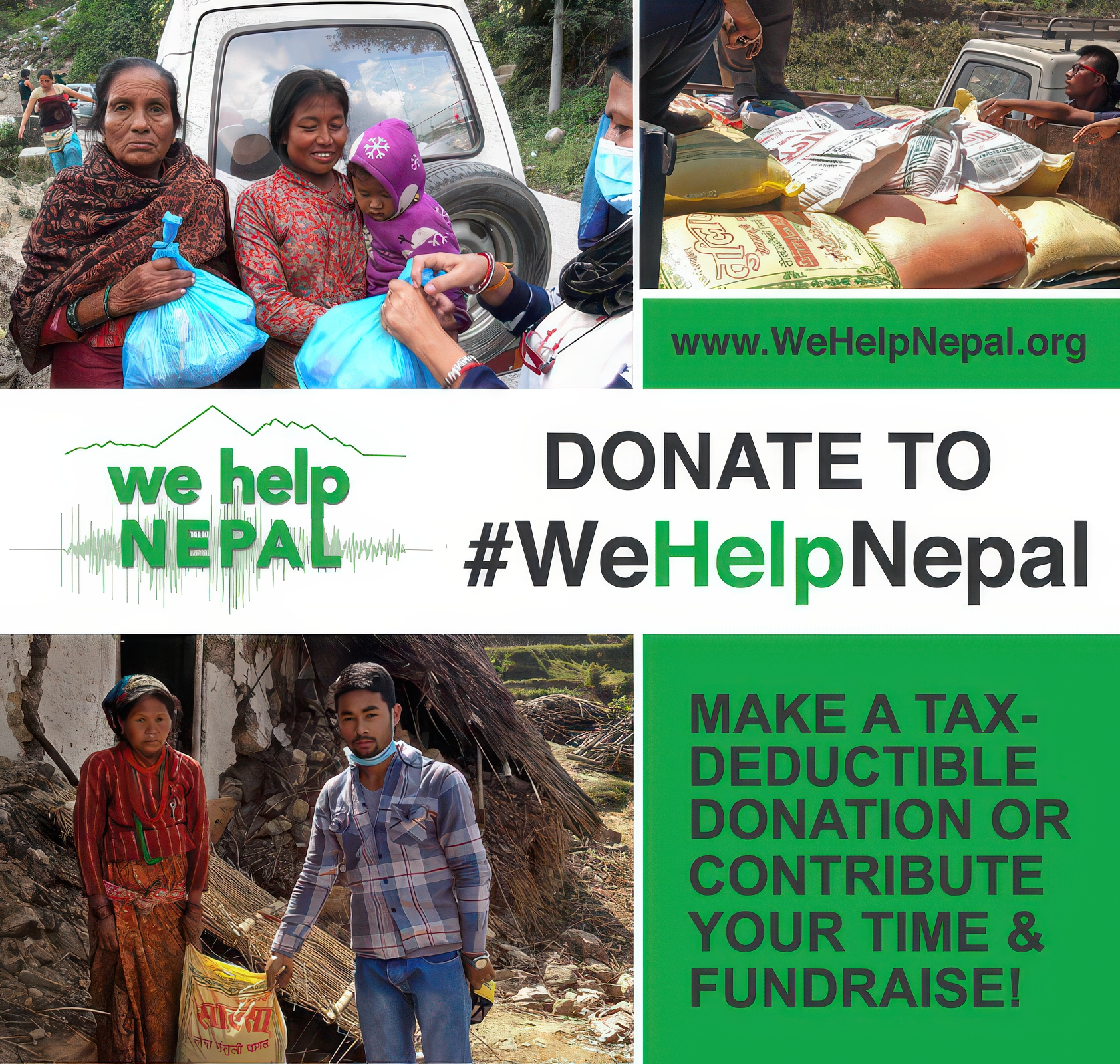 WeHelpNEPAL disaster relief